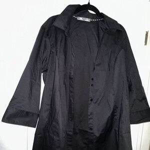 Lee Rider Black Shirt – Size 1X – Medium Sleeve